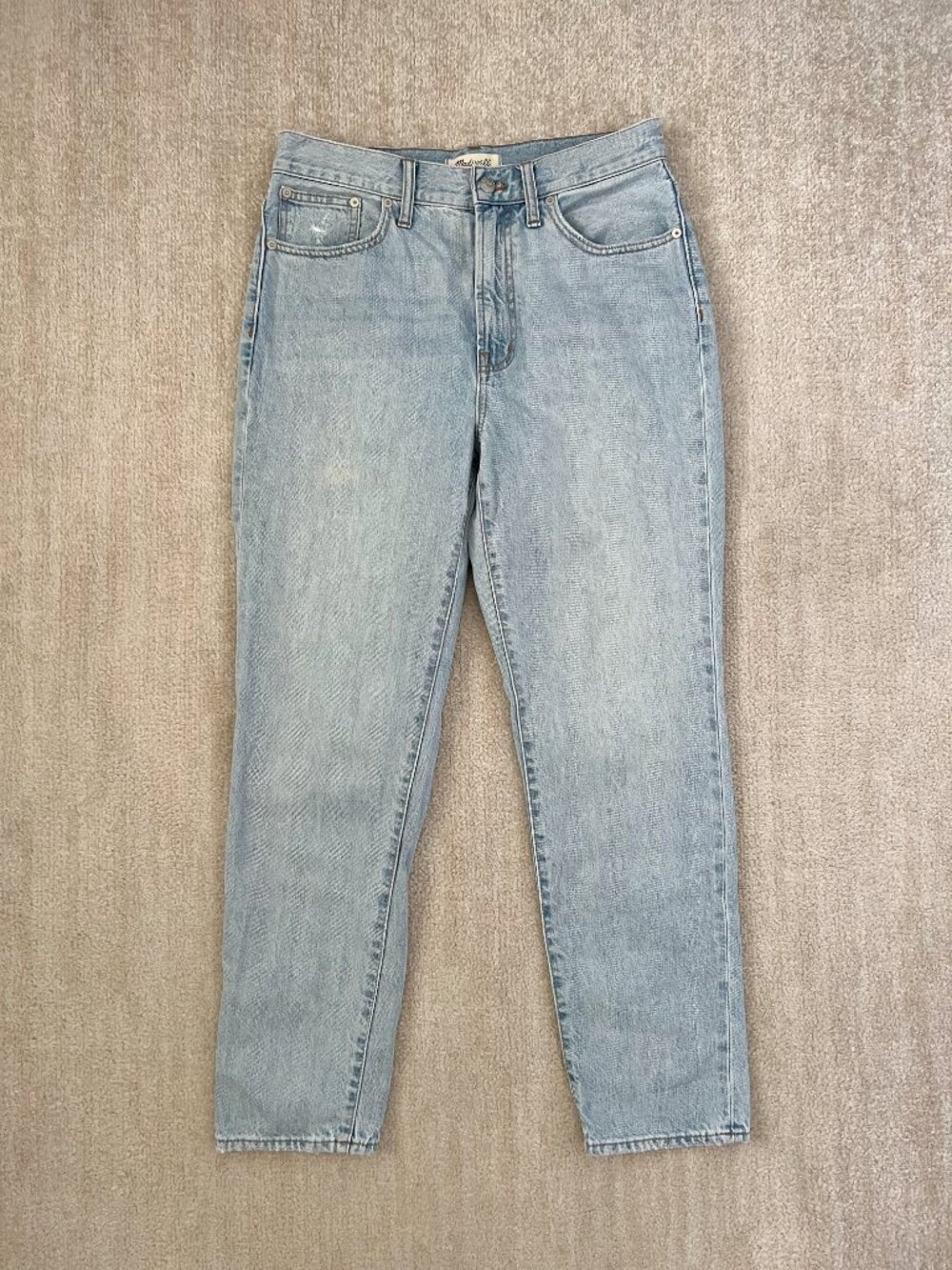 Madewell Perfect Vintage High Rise Blue Jeans 28